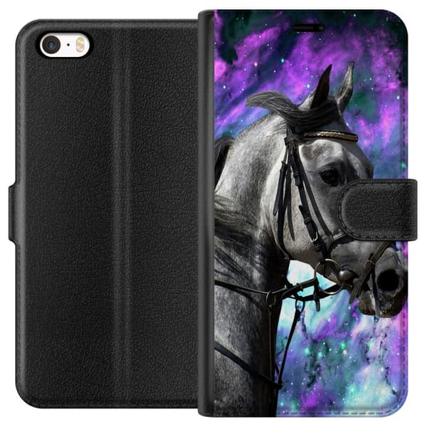 Apple iPhone 5 Tegnebogsetui Hest