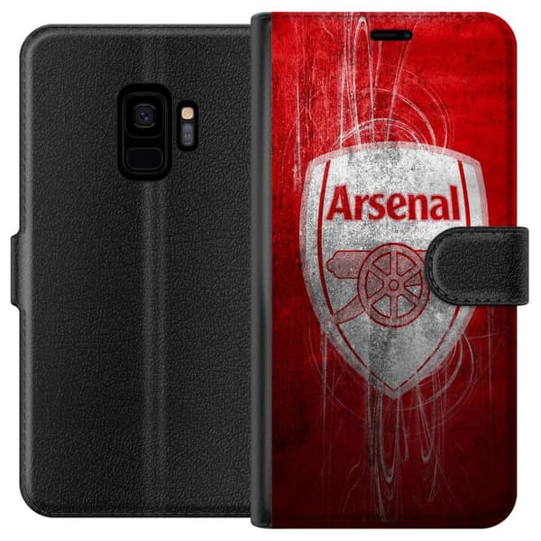 Samsung Galaxy S9 Lommeboketui Arsenal