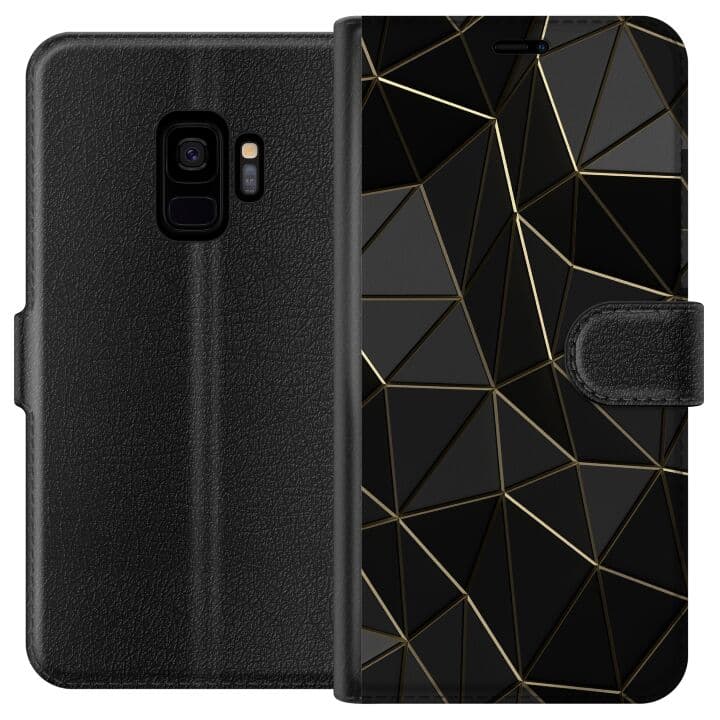 Samsung Galaxy S9 Plånboksfodral Midnight