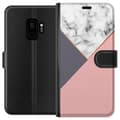 Miniatyrbilde 1 av 3: Samsung Galaxy S9 Lommeboketui Marmor Kutt