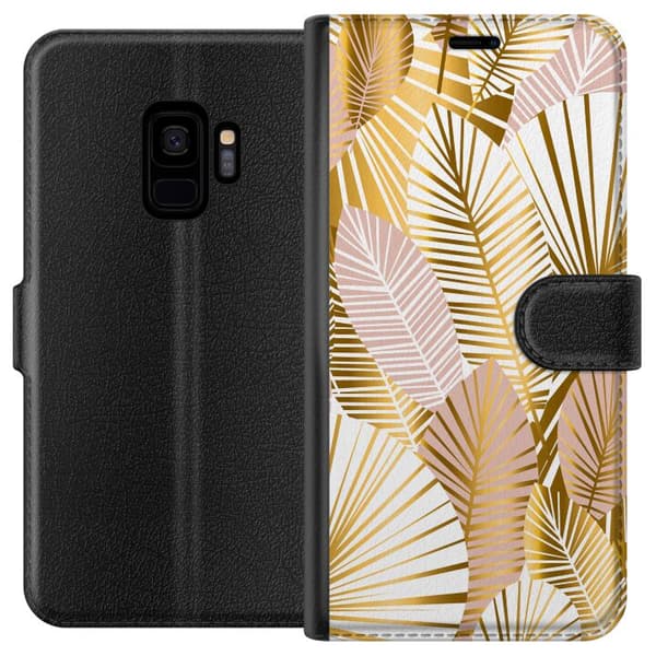 Samsung Galaxy S9 Tegnebogsetui Guld