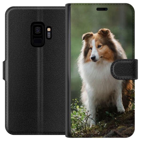 Samsung Galaxy S9 Tegnebogsetui Hund