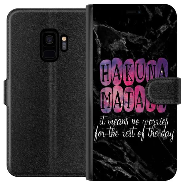 Samsung Galaxy S9 Tegnebogsetui Hakuna Matata