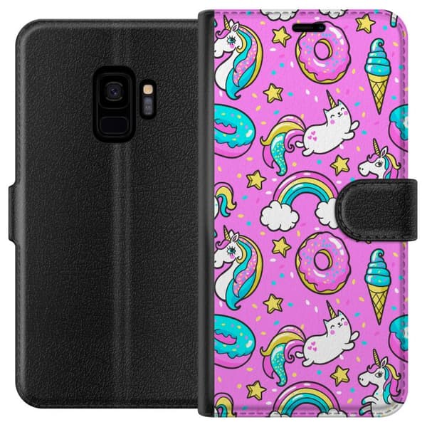 Samsung Galaxy S9 Lommeboketui Unicorn
