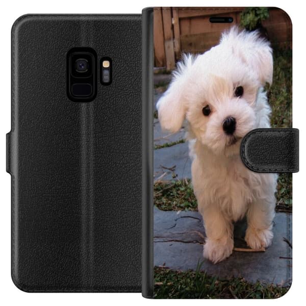 Samsung Galaxy S9 Tegnebogsetui Hund