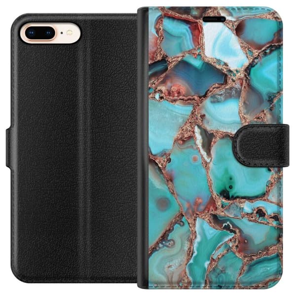 Apple iPhone 8 Plus Tegnebogsetui Santorini