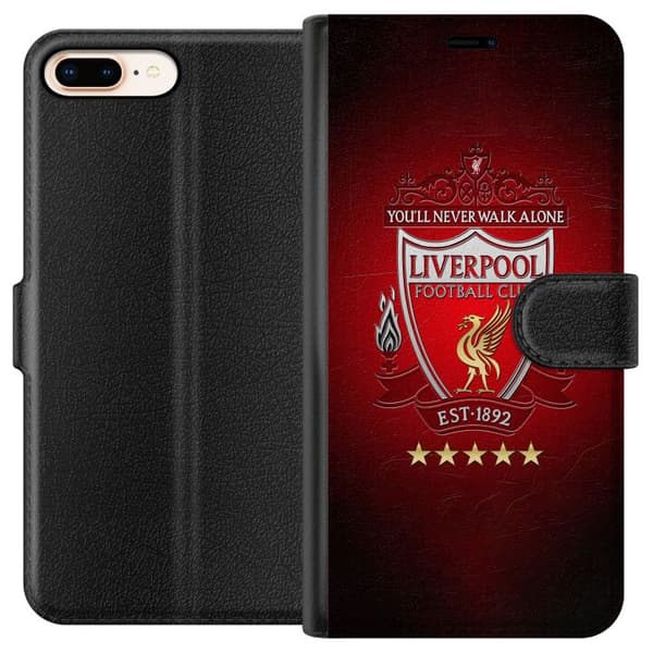Apple iPhone 8 Plus Plånboksfodral Liverpool