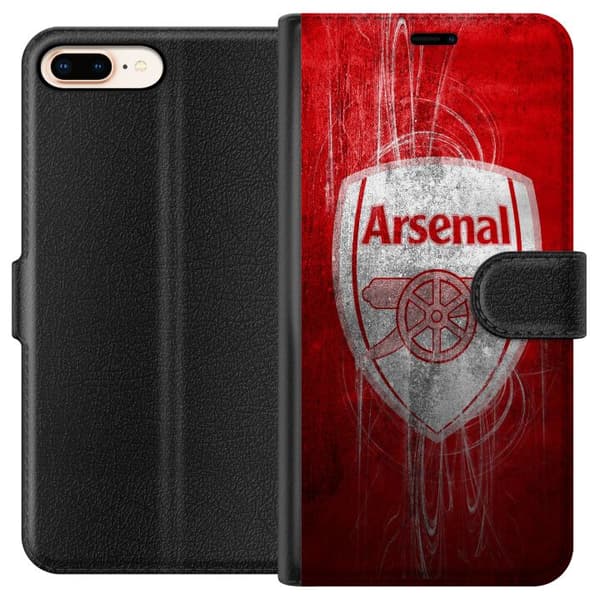 Apple iPhone 8 Plus Tegnebogsetui Arsenal