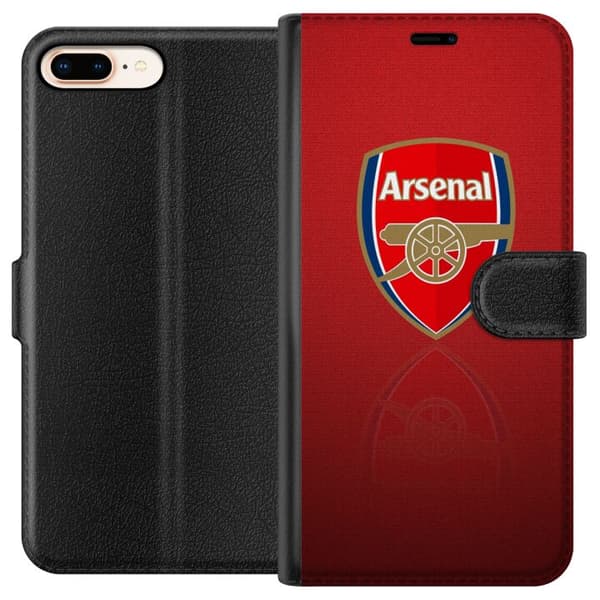 Apple iPhone 8 Plus Tegnebogsetui Arsenal