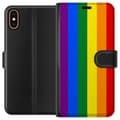 Miniatyrbilde 1 av 3: Apple iPhone X Lommeboketui Pride Flagga