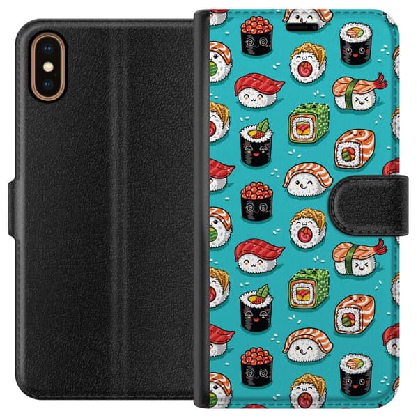 Apple iPhone X Tegnebogsetui Sushi