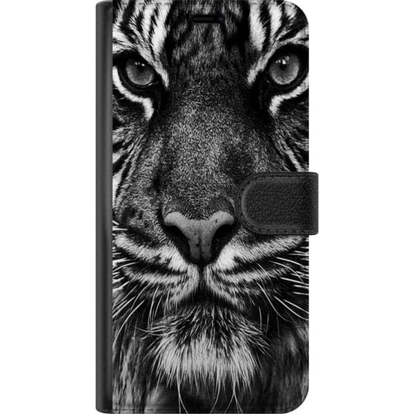 Apple iPhone X Lompakkokotelo Tiikeri