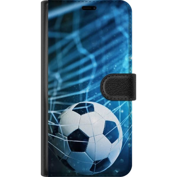 Apple iPhone X Plånboksfodral Fotboll