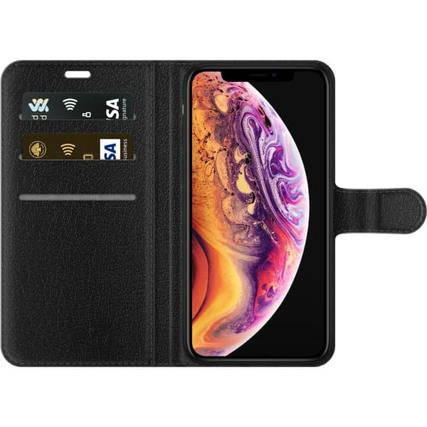 Apple iPhone X Plånboksfodral Fotboll