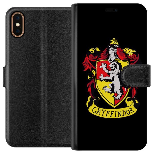 Apple iPhone X Lommeboketui Harry Potter - Gryffindor