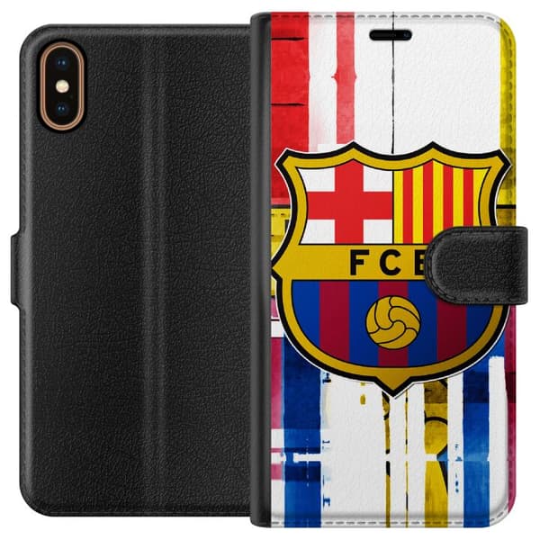 Apple iPhone X Lommeboketui FC Barcelona