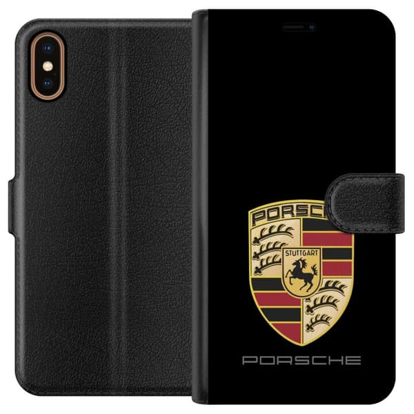 Apple iPhone X Plånboksfodral PORSCHE