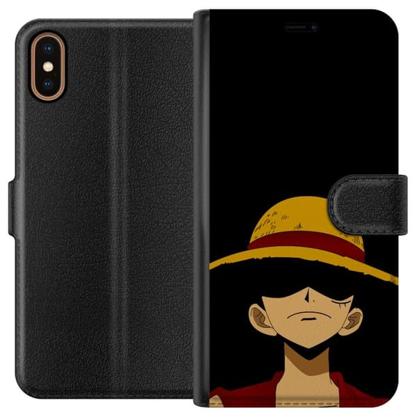 Apple iPhone X Tegnebogsetui Anime