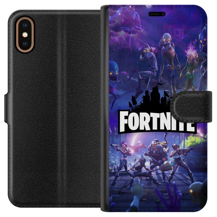 Apple iPhone X Plånboksfodral Fortnite
