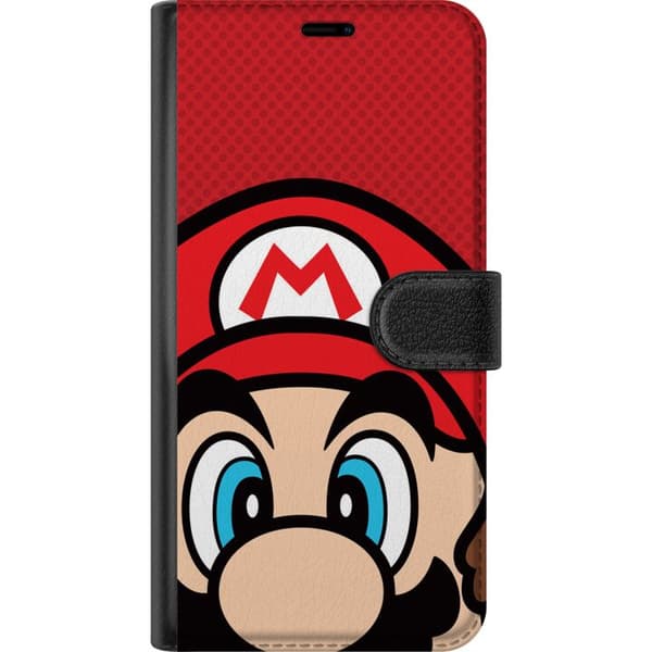 Apple iPhone X Lompakkokotelo Mario