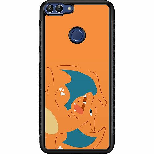 Bild av Huawei P Smart (2018) Soft Case (Svart) Pokémon - Charizard