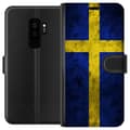 Miniatyrbillede 1 af 3: Samsung Galaxy S9+ Tegnebogsetui Sverige Flag