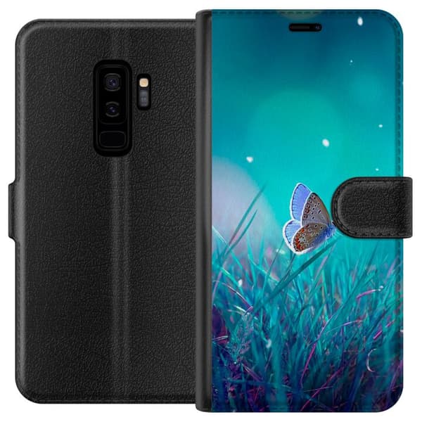 Samsung Galaxy S9+ Tegnebogsetui Magisk Sommerfugl