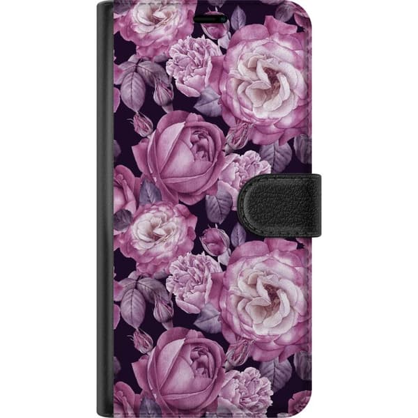 Samsung Galaxy S9+ Lommeboketui Blomster