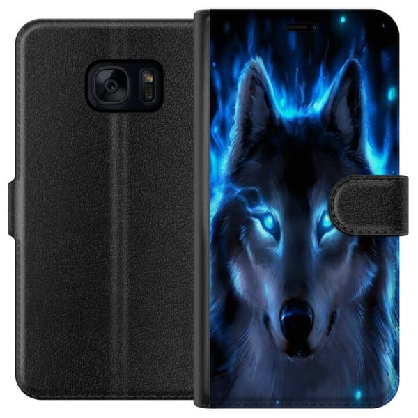 Samsung Galaxy S7 Lommeboketui ulv