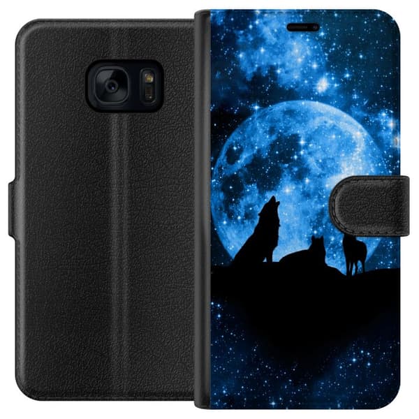 Samsung Galaxy S7 Lommeboketui Ulv