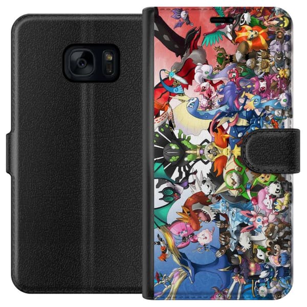 Samsung Galaxy S7 Lommeboketui Pokemon