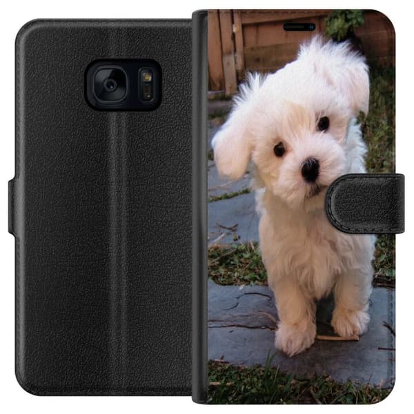 Samsung Galaxy S7 Lommeboketui Hund