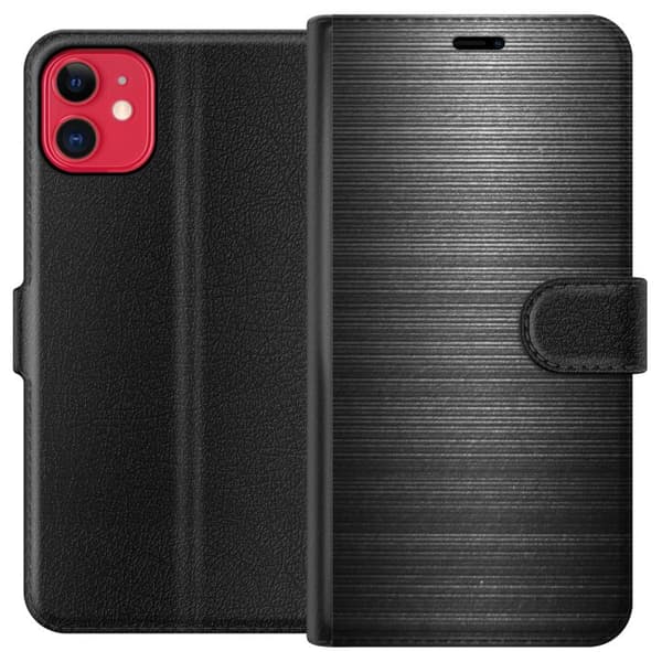 Apple iPhone 11 Lommeboketui Børstet Metalle