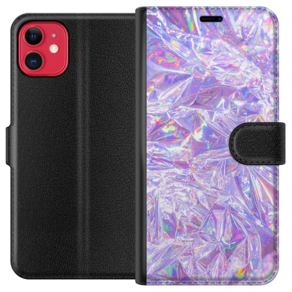 Apple iPhone 11 Lommeboketui Holografiske diamanter