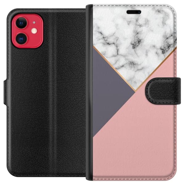 Apple iPhone 11 Plånboksfodral Marble Cut