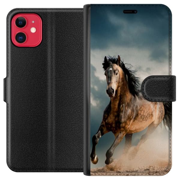 Apple iPhone 11 Plånboksfodral Häst