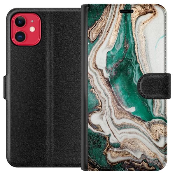 Apple iPhone 11 Lommeboketui Grønn