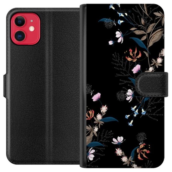 Apple iPhone 11 Plånboksfodral Blommor
