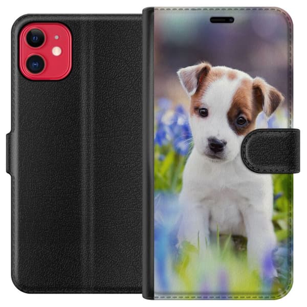 Apple iPhone 11 Plånboksfodral Hund