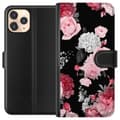 Miniatyrbillede 1 af 3: Apple iPhone 11 Pro Tegnebogsetui Floral Blomst