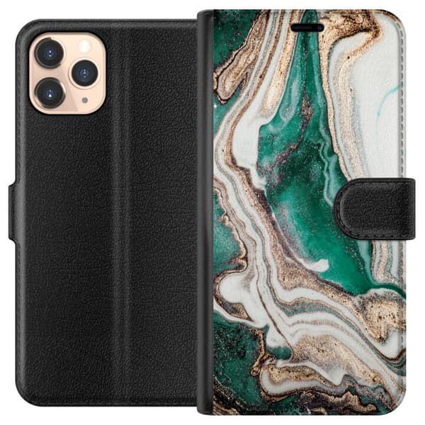 Apple iPhone 11 Pro Lompakkokotelo Vihreä