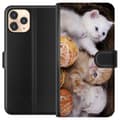 Miniatyrbillede 1 af 3: Apple iPhone 11 Pro Tegnebogsetui Katte