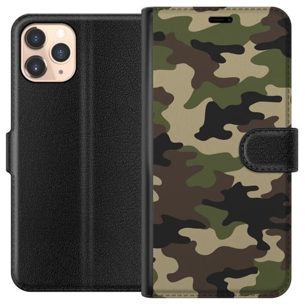 Apple iPhone 11 Pro Tegnebogsetui Militær