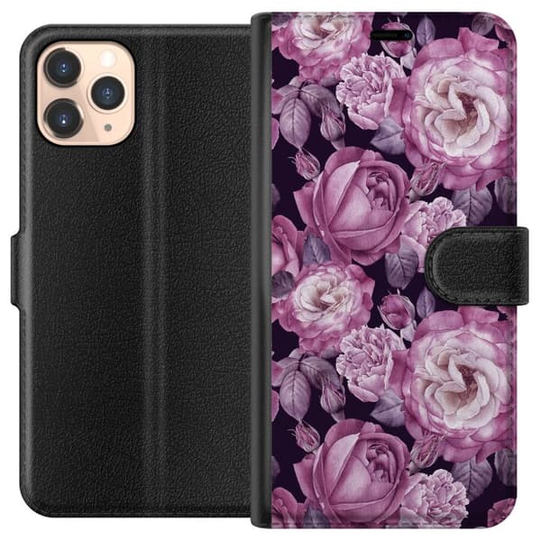 Apple iPhone 11 Pro Lompakkokotelo Kukat