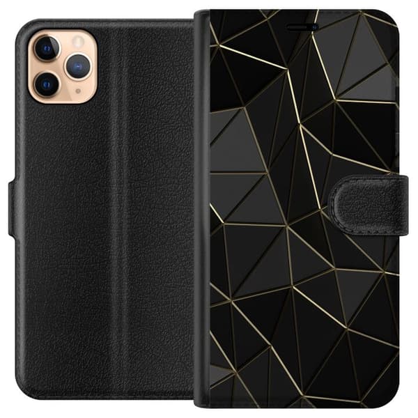 Apple iPhone 11 Pro Max Lommeboketui midnatt