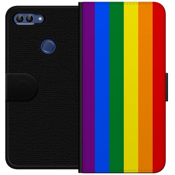 Huawei P smart Tegnebogsetui Pride Flagga