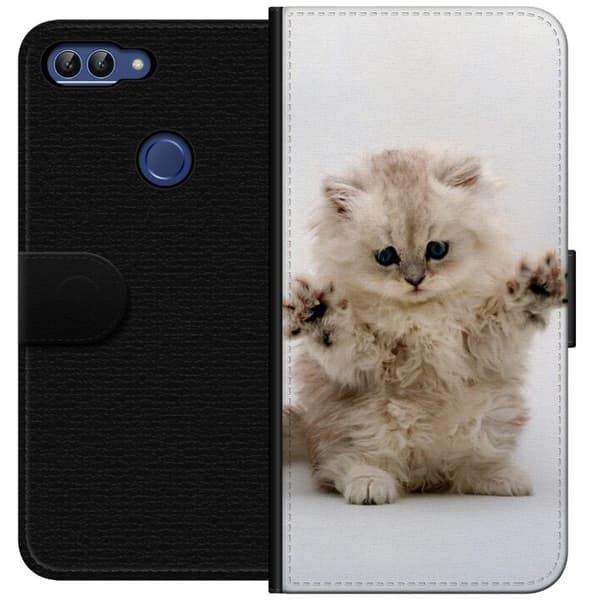 Huawei P smart Lompakkokotelo Kissa