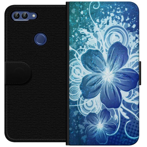 Huawei P smart Plånboksfodral Blommor