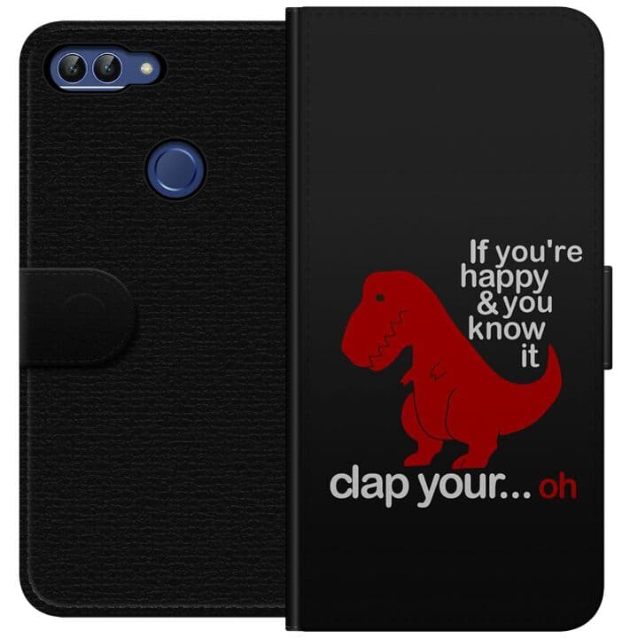 Huawei P smart Plånboksfodral Dinosaurie