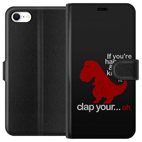 Apple iPhone 6 Tegnebogsetui Dinosaur